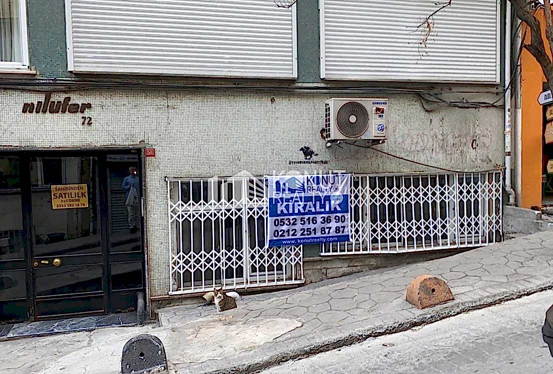 Cihangir'de Bakımlı 3+1, Balkonlu Giriş Kiralık