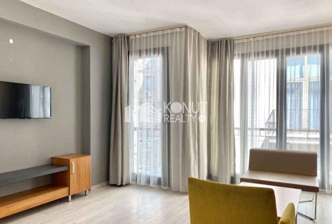 Gümüşsuyu'nda 1+1 Mobilyalı Kiralık Daire